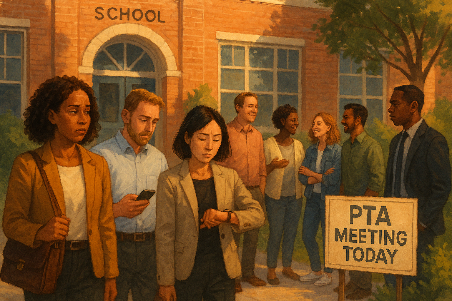 Working parents may not feel included in parent organizations